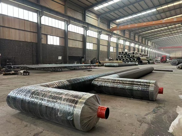 钢套钢蒸汽保温钢管管件